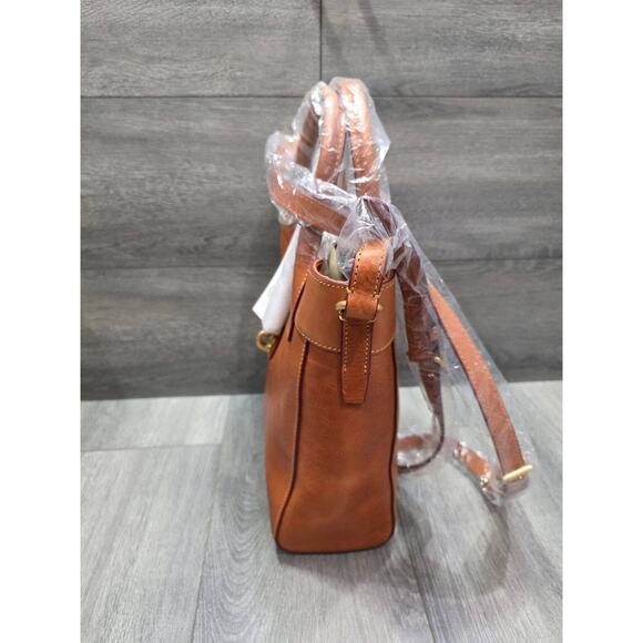 Dooney & Bourke Florentine Leather North/ South Tote Natural bag B000548 - Picture 4 of 7